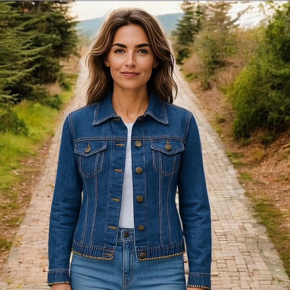 Bamboo traders jean jacket